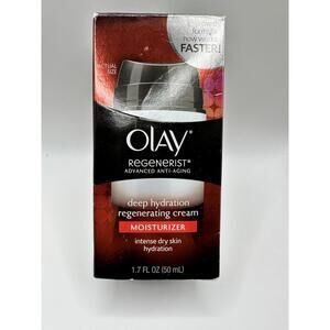 Olay Anti-Aging Deep Hydration Regenerating Cream Moisturizer 1.7 oz